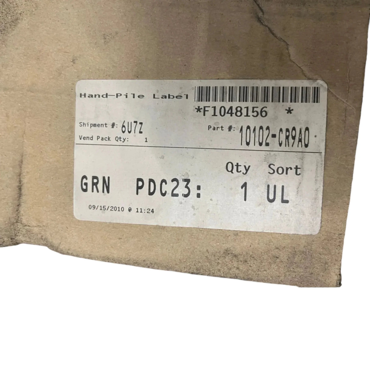 10102-CR9A0 Nissan Engine Assembly-Bar - Truck To Trailer