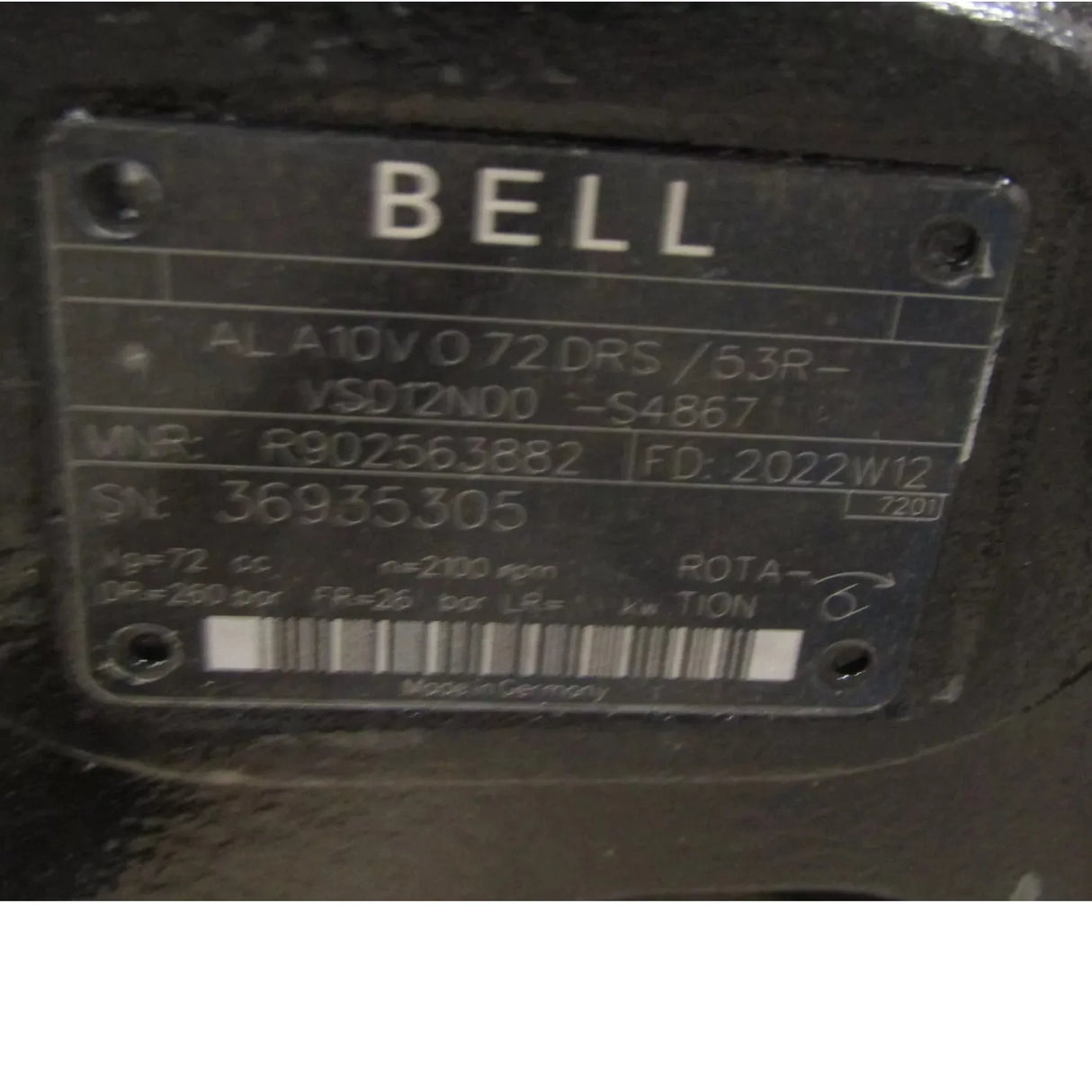 R902563882 Genuine Rexroth Axial Piston Pump - Truck To Trailer