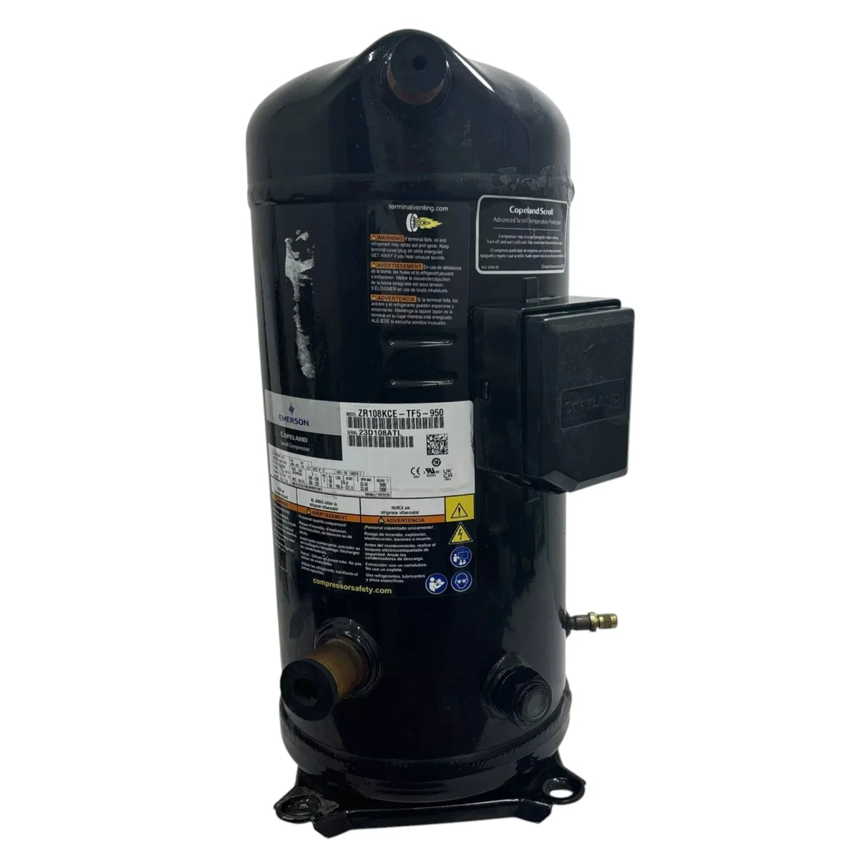 ZR108KCE-TF5-950 Copeland Scroll Compressor - Truck To Trailer