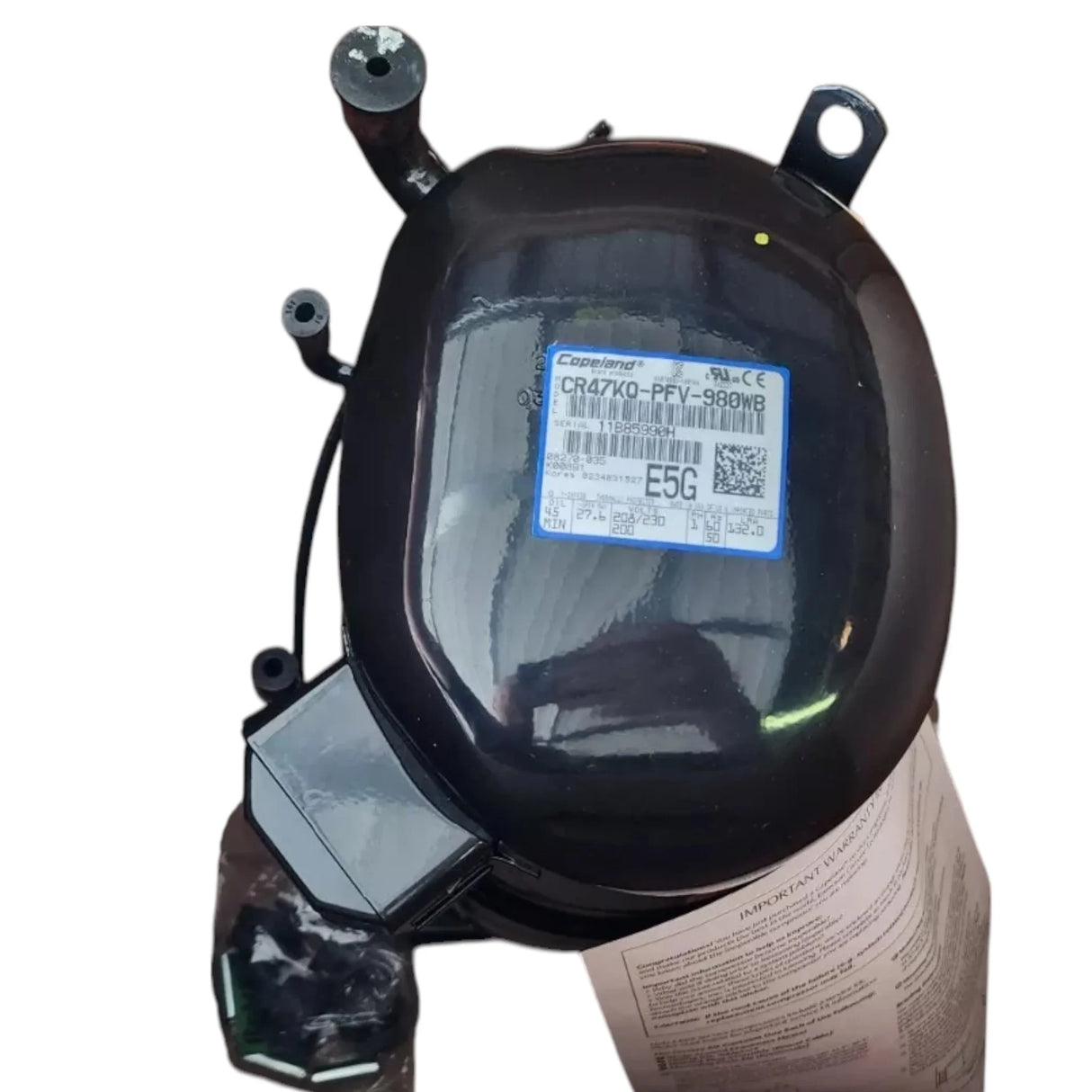 CR47KQ-PFV-980WB Genuine Copeland Scroll Compressor - Truck To Trailer