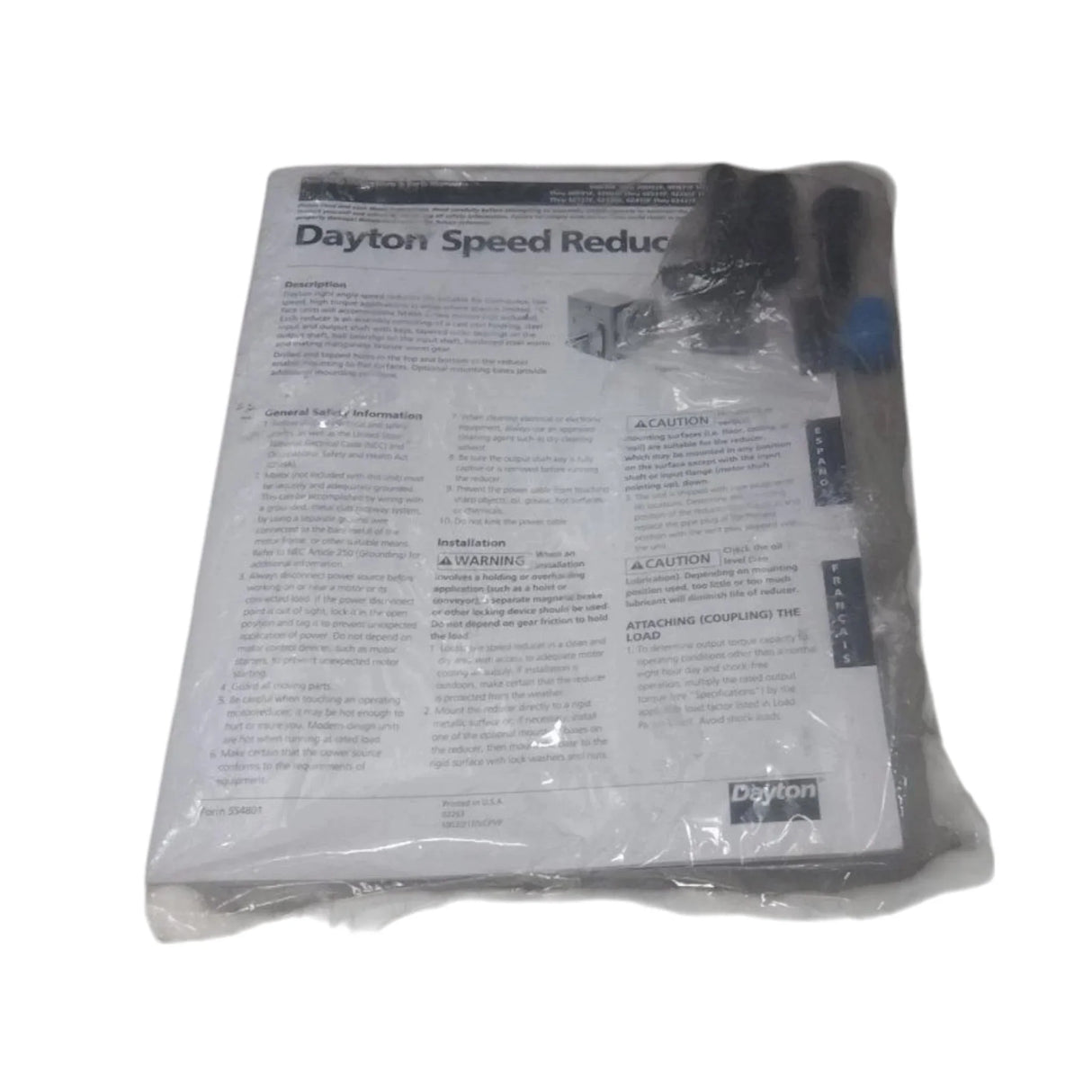 4Z019 Dayton Cast Iron Speed Reducer - Truck To Trailer