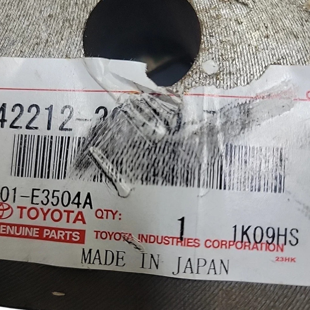 42212-30510-71 Toyota Bracket - Front Axle