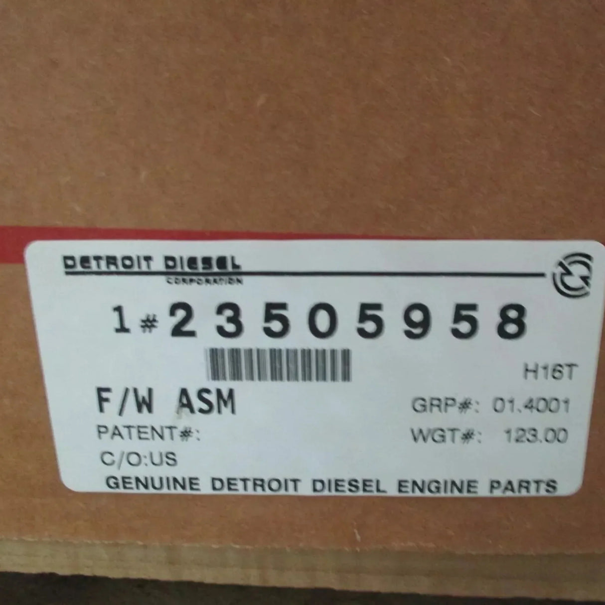 23505958 Detroit Diesel Flywheel Assembly - Truck To Trailer