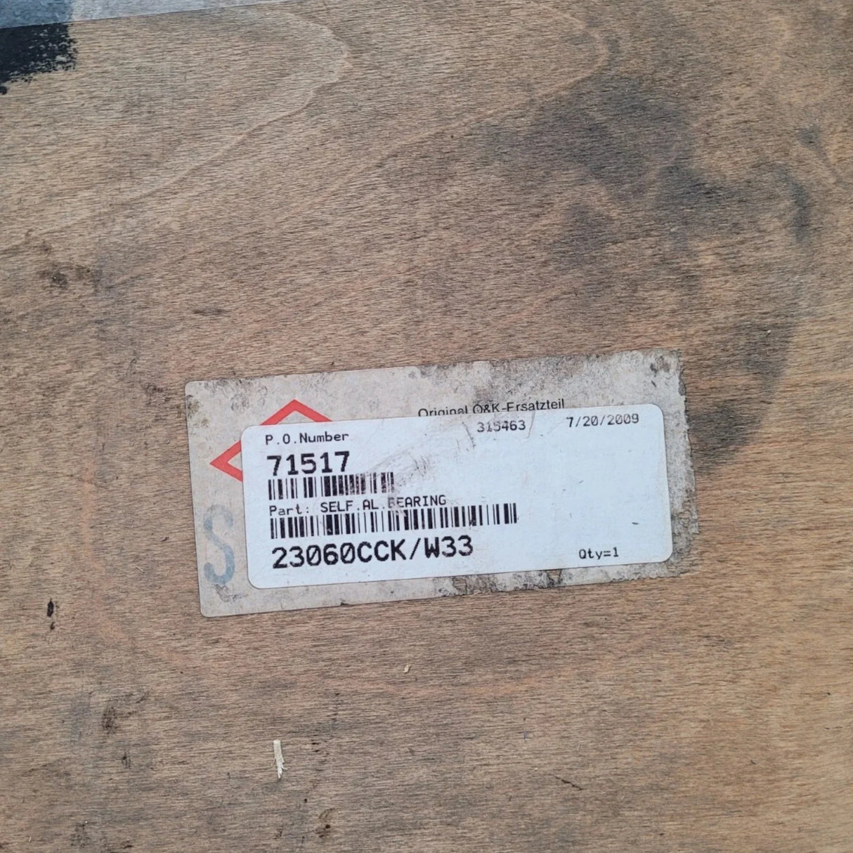 23060 CCK/W33 Genuine SKF Spherical Roller Bearing - Truck To Trailer