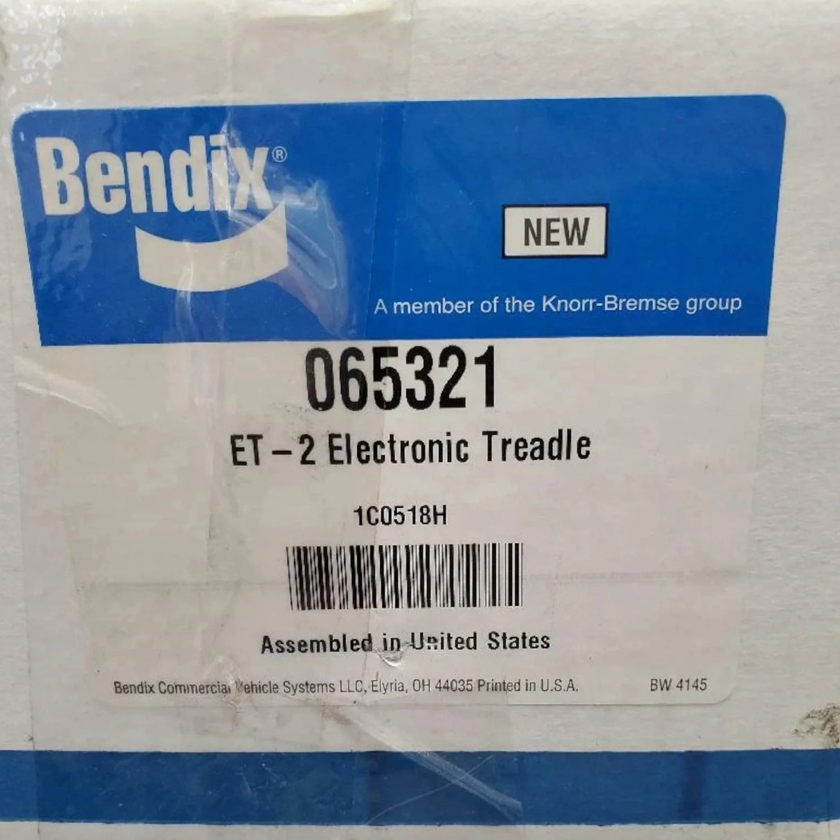 1606068 Genuine Bendix ET-2 Electronic Treadle - Truck To Trailer