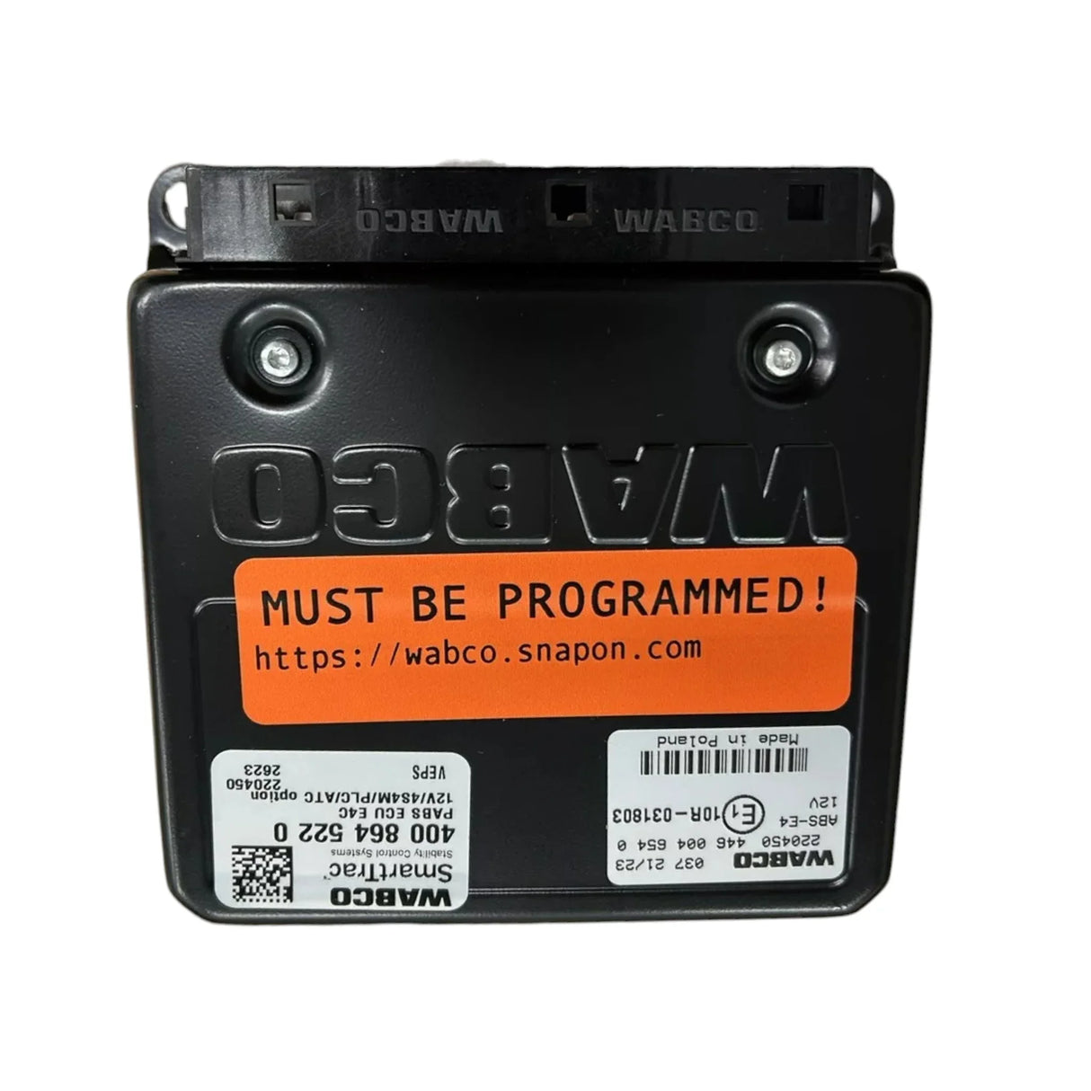 400 864 522 0 Wabco PABS -ECU E4C 12V 4S4M Plc - Truck To Trailer