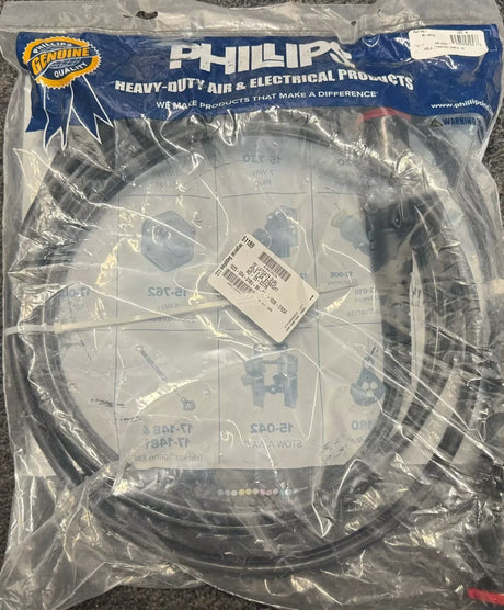 25-22776 Phillips Cable Assembly - Dlpl Straight, 152/2 Gauge, Molded Plug Seal - Truck To Trailer