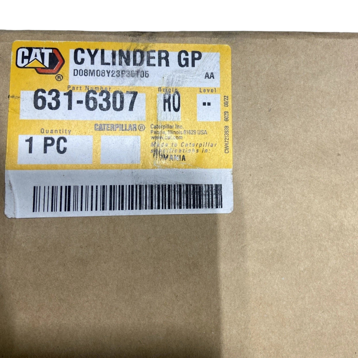 631-6307 Genuine CAT Hydraulic Cylinder