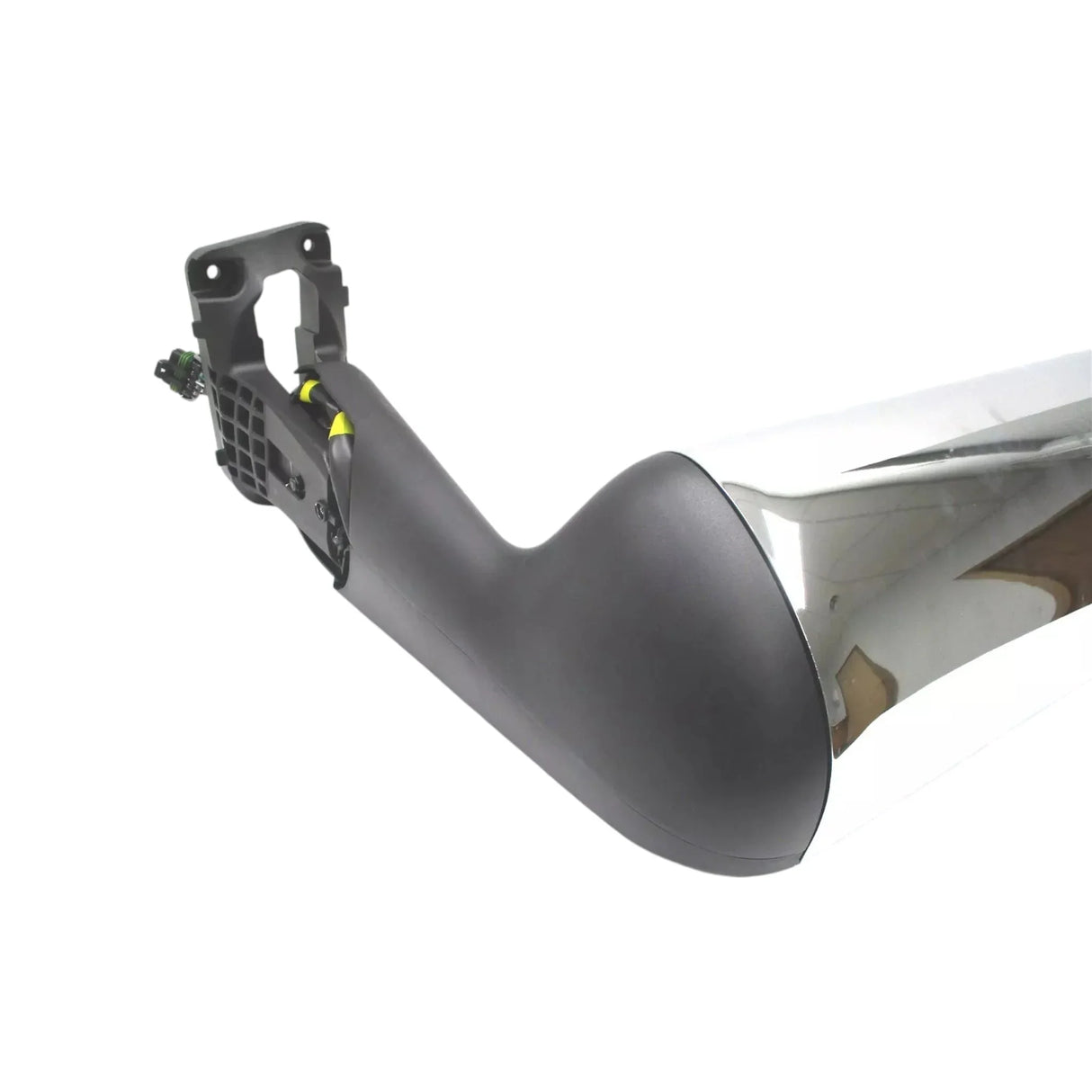 3766424C96 International LH Crome Rear View Mirror TS CB RMT AAT - Truck To Trailer