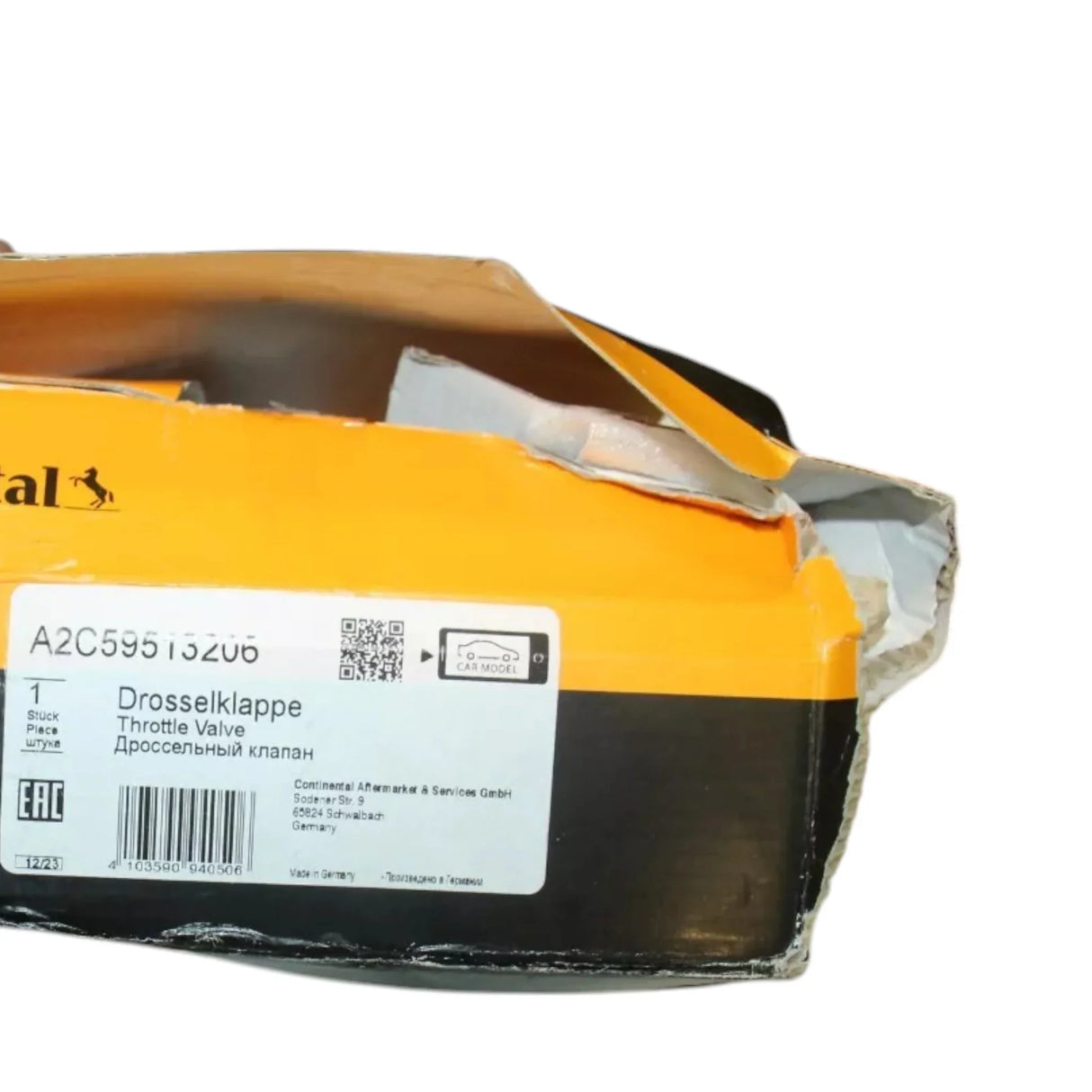 A2C59513206 Continental Throttle Valve - Truck To Trailer