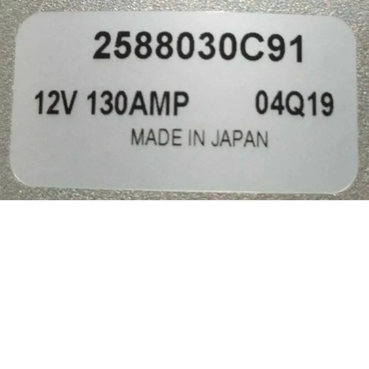 2588030C91 International Alternator - Truck To Trailer