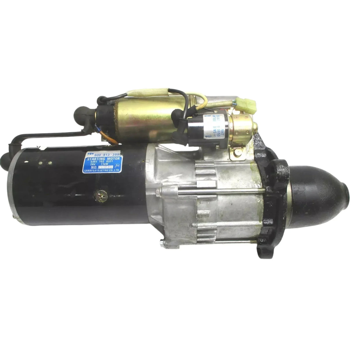 600-813-3992 Komatsu Starter 24V 11kW CW 11T - Truck To Trailer