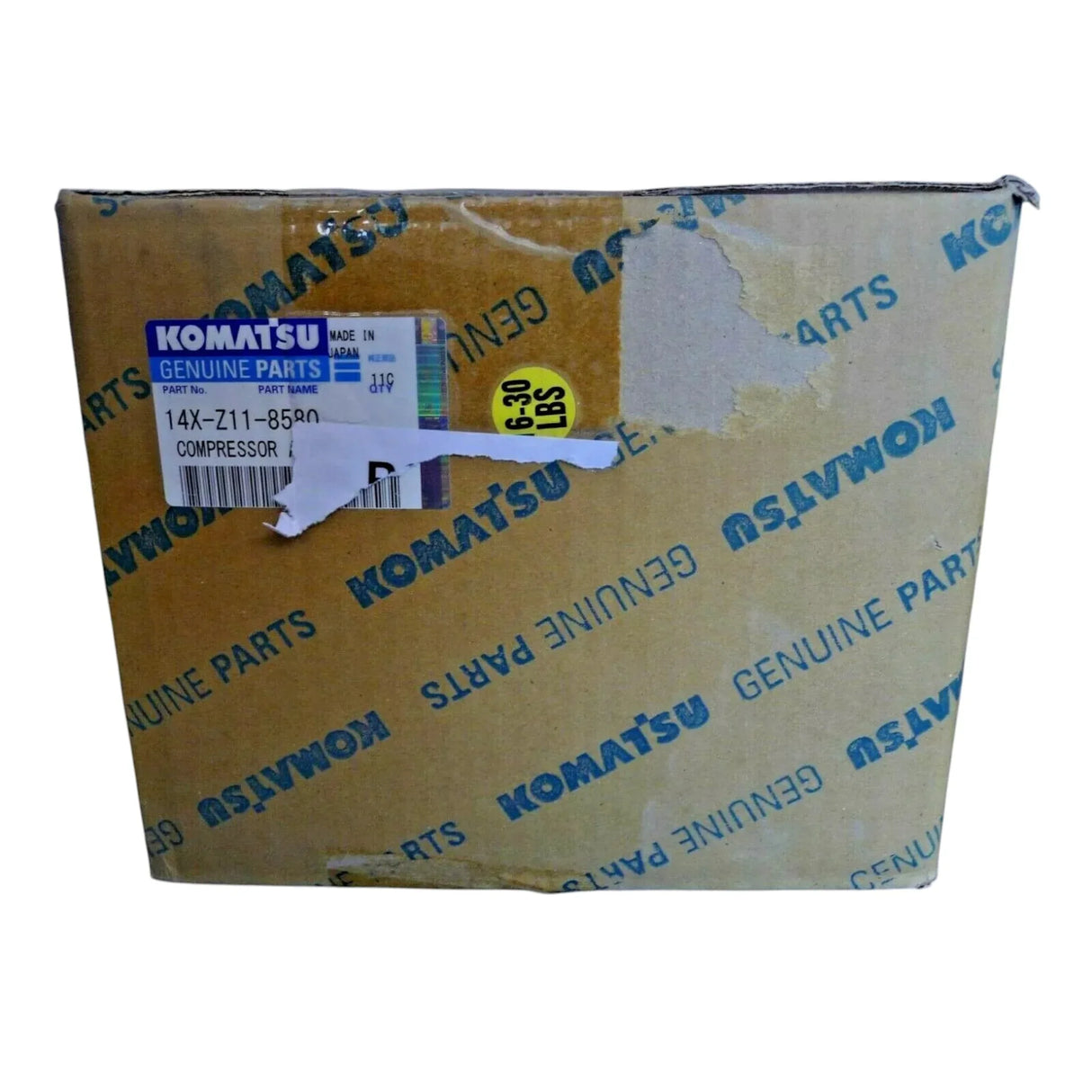 14XZ118580 Komatsu A/C Compressor - Truck To Trailer