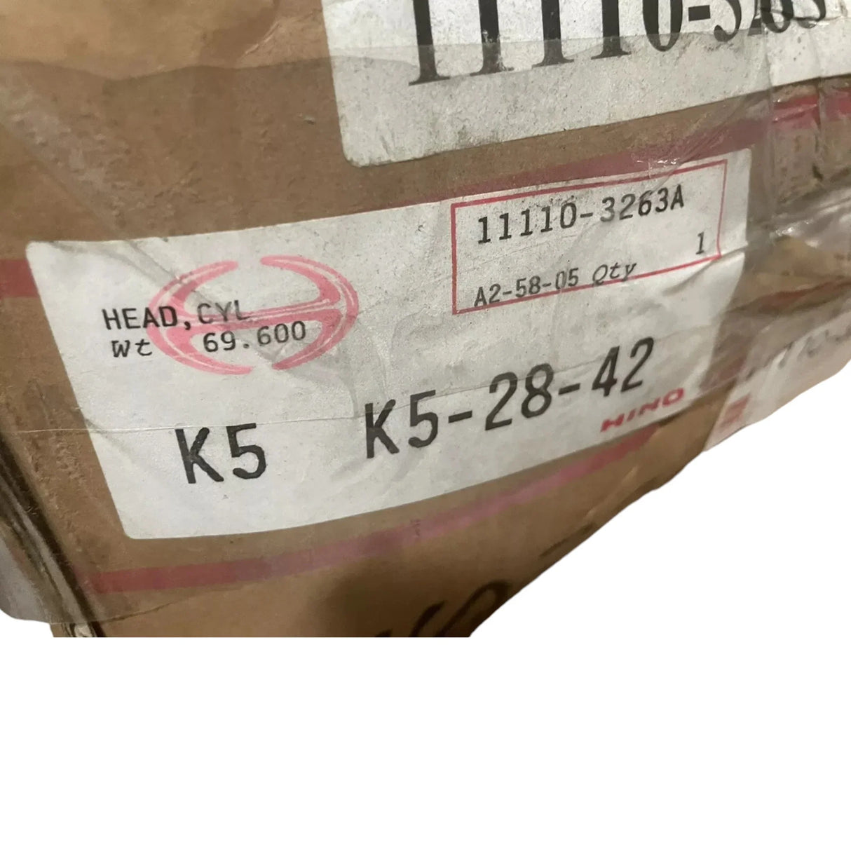 A5-3362 Hino Cylinder Head Case - Truck To Trailer