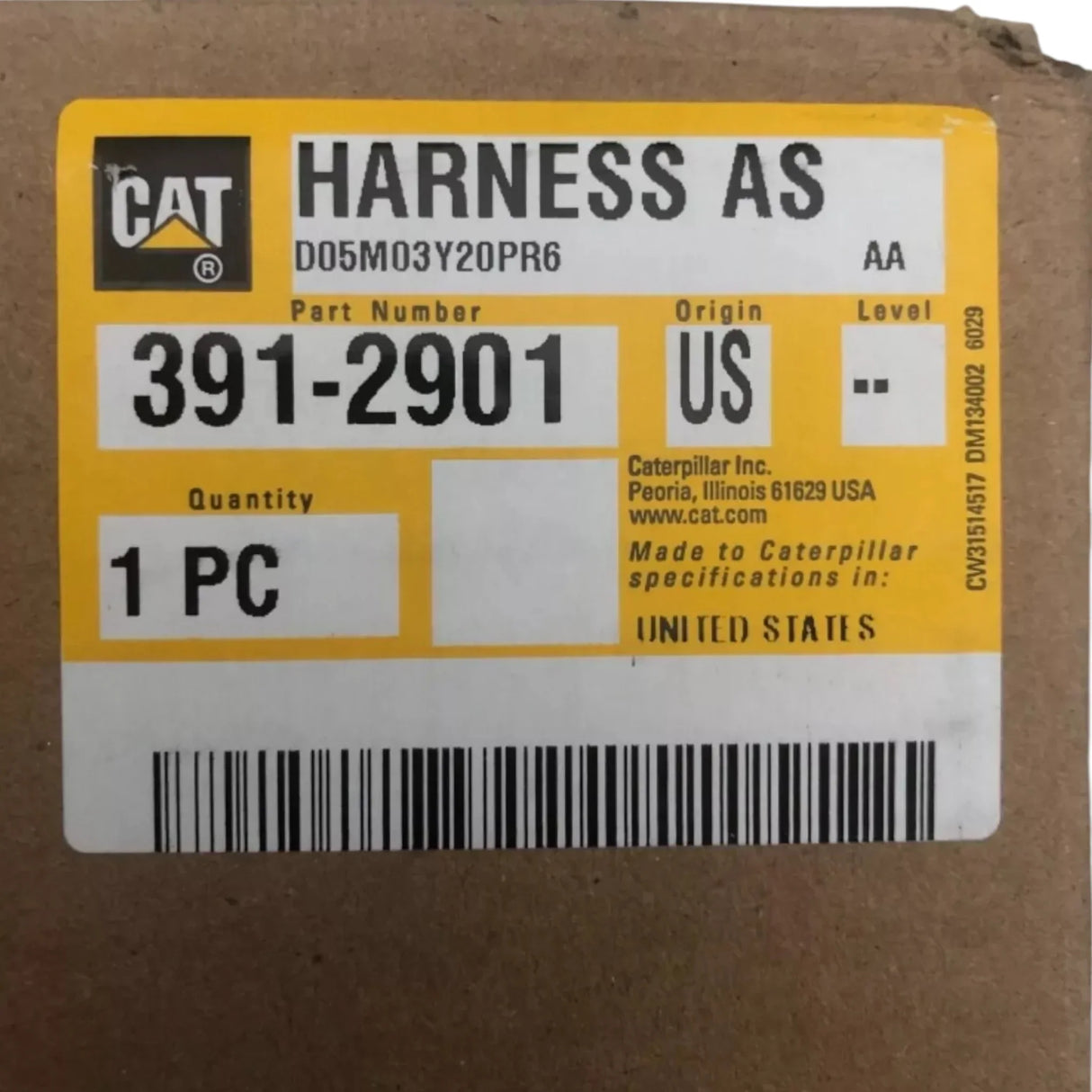391-2901 Caterpillar Wiring Harness C175 - Truck To Trailer
