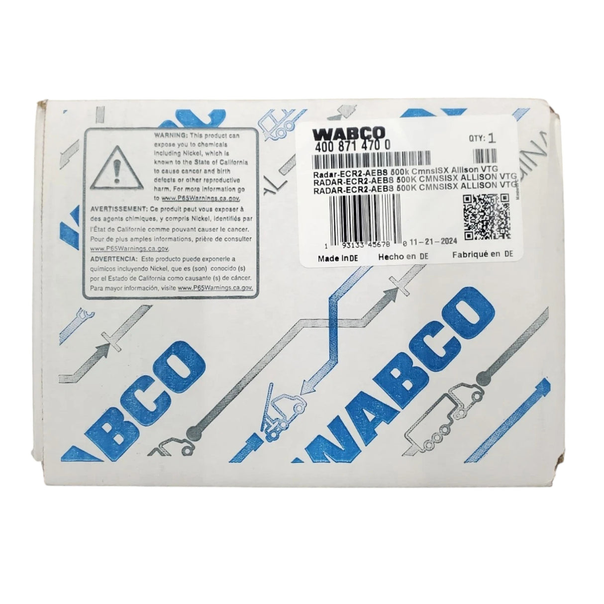 4008714700 Genuine Wabco Radar