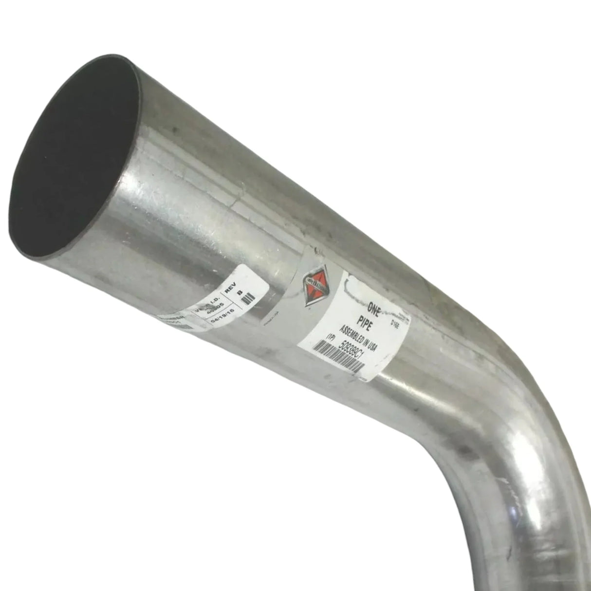 509389C1 International Pipe Exhaust - Truck To Trailer