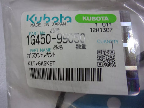 1G450-99050 Kubota Gasket Kit - Truck To Trailer