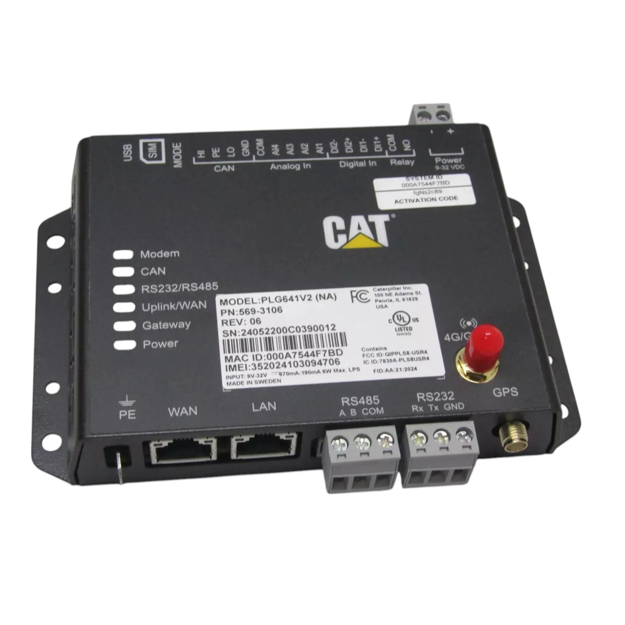 569-3106 Caterpillar Electronic Control Group - Truck To Trailer