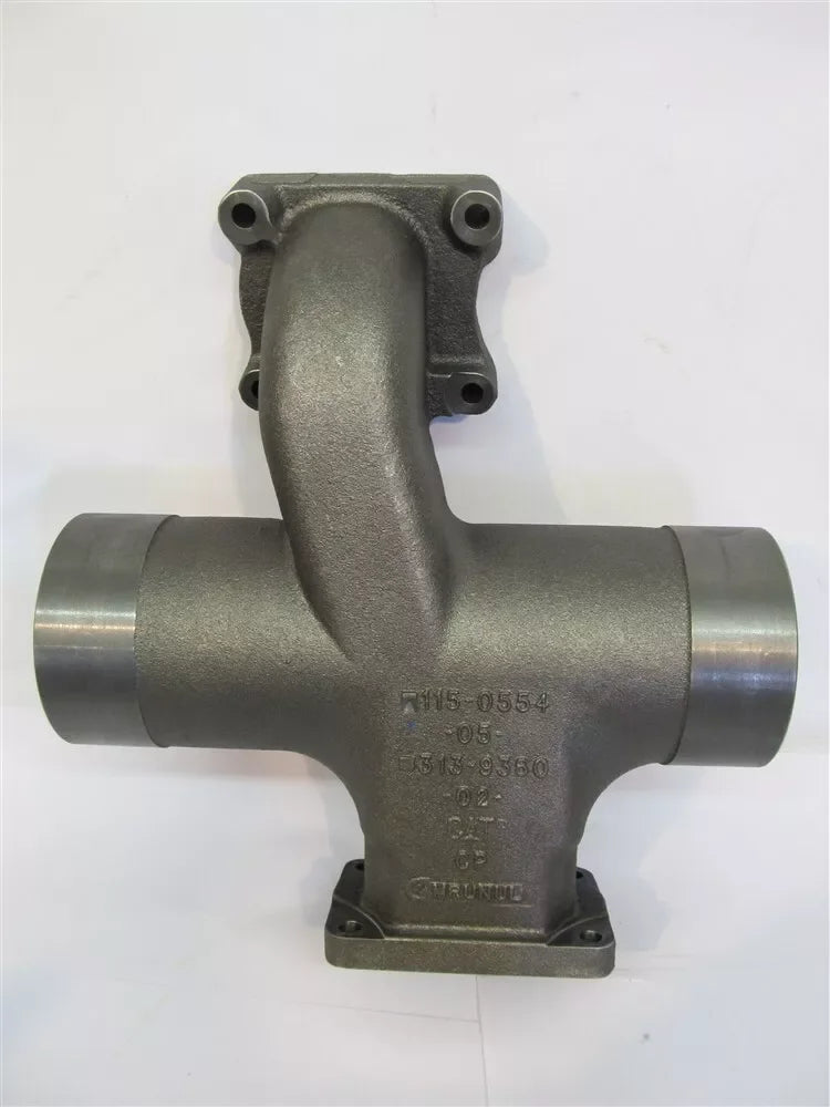 115-0554 Genuine Caterpillar Intermediate Exhaust Manifold - Truck To Trailer