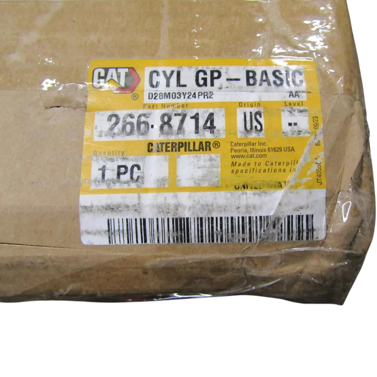 266-8714 Caterpillar Hydraulic Cylinder - Truck To Trailer