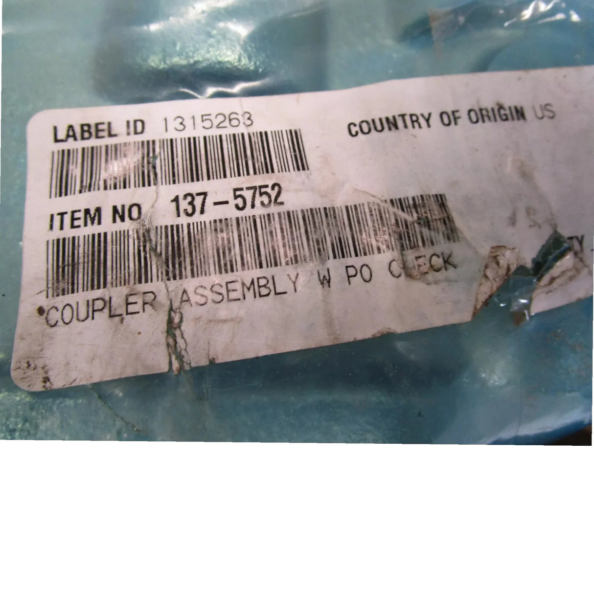 137-5752 Caterpillar GP Coupler Assembly PO Check - Truck To Trailer