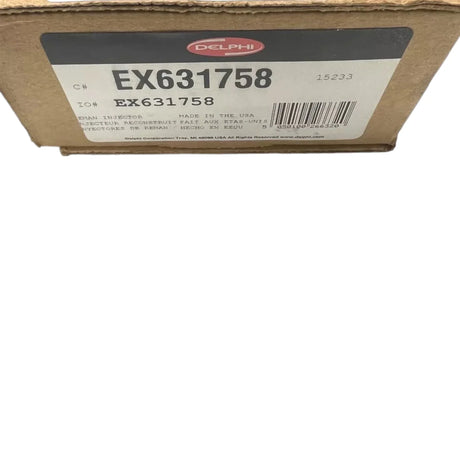 EX631758 Delphi Fuel Injector - Truck To Trailer