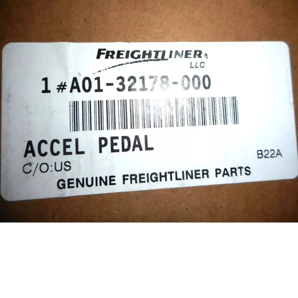 A01-32178-000 Freightliner Accelerator Pedal Kit - Truck To Trailer