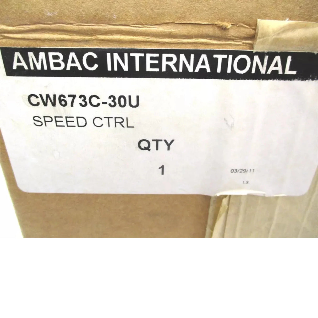 CW673C-30U Ambac Speed Control Unit 30 Amp - Truck To Trailer