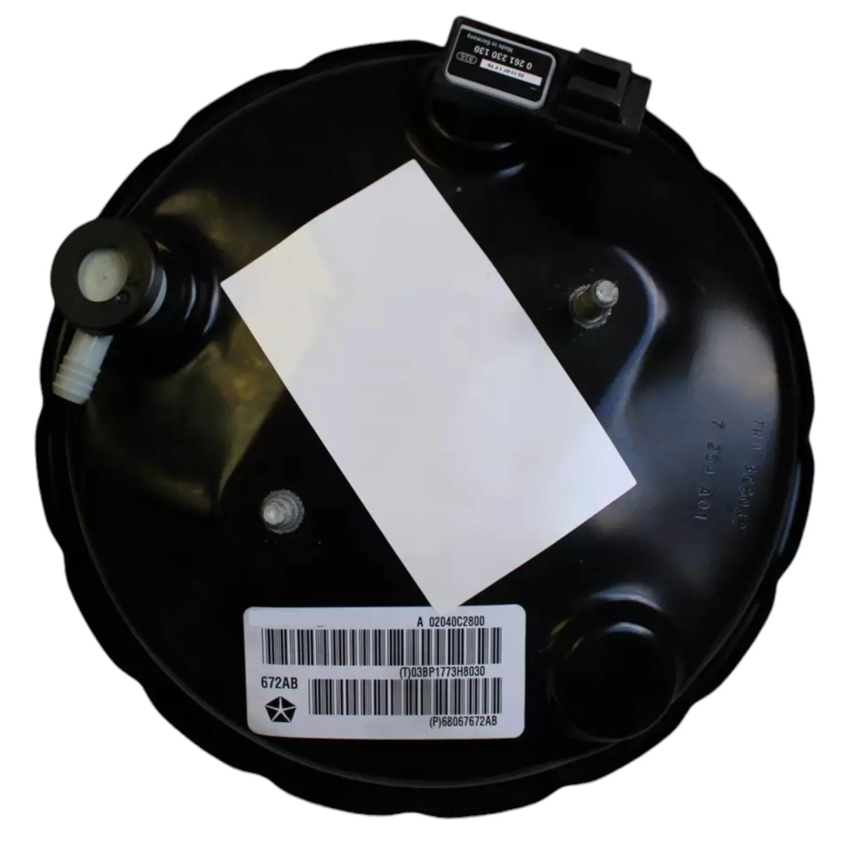 68067672AB Mopar Power Brake Booster - For 2010-2013 Dodge Journey 2.4L/3.5L/3.6L - Truck To Trailer