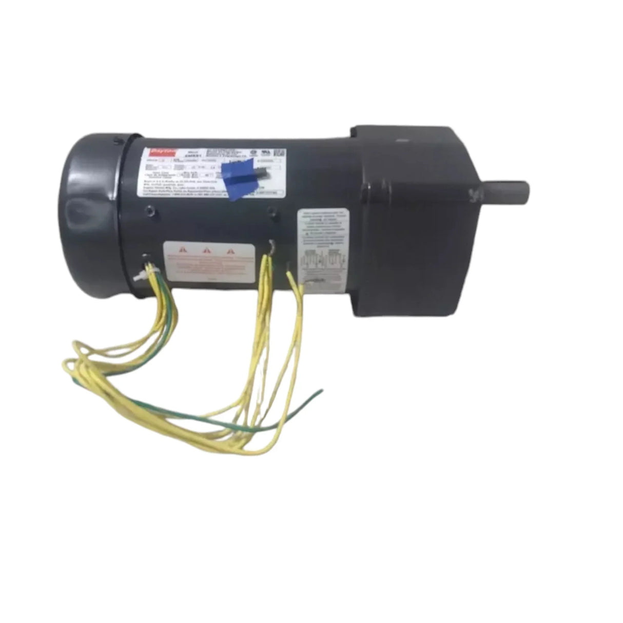 096037.00 Dayton AC Gearmotor 0.167 Input HP 340 RPM 115/230VAC - Truck To Trailer