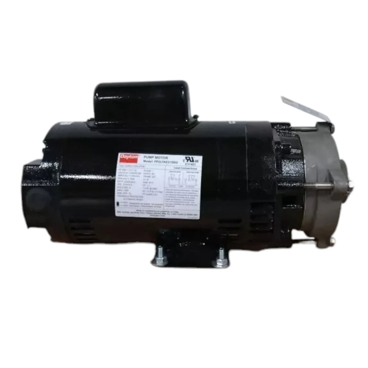 2ZWU6 Dayton Centrifugal Pump 1-1/2 HP 3450 Max RPM 115/208-230VAC - Truck To Trailer