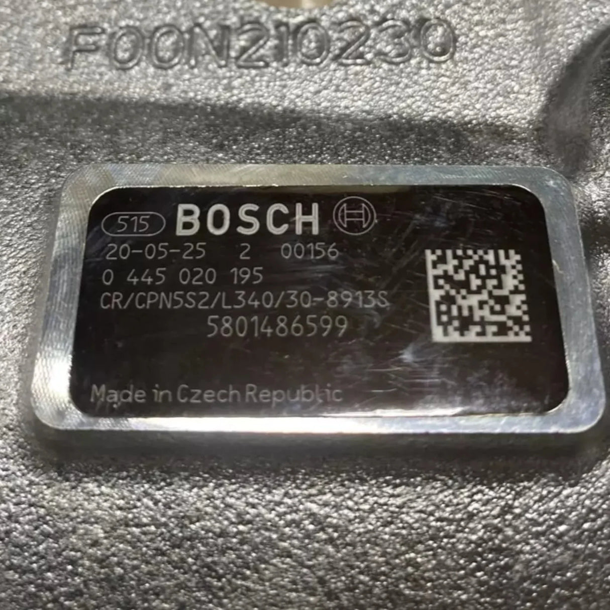 0445020195 Bosch High Pressure Common Rail Injection Pump - Truck To Trailer