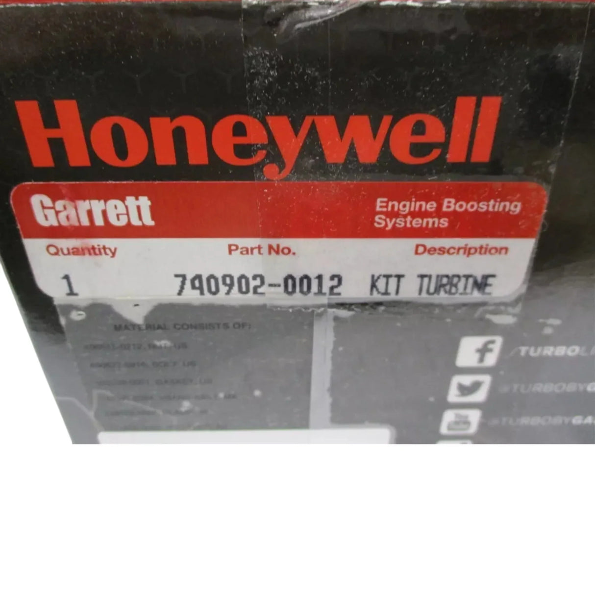 856801-5048S Garrett Turbocharger Assembly Kit GTX3576R GEN 2 0.63 A/R - Truck To Trailer