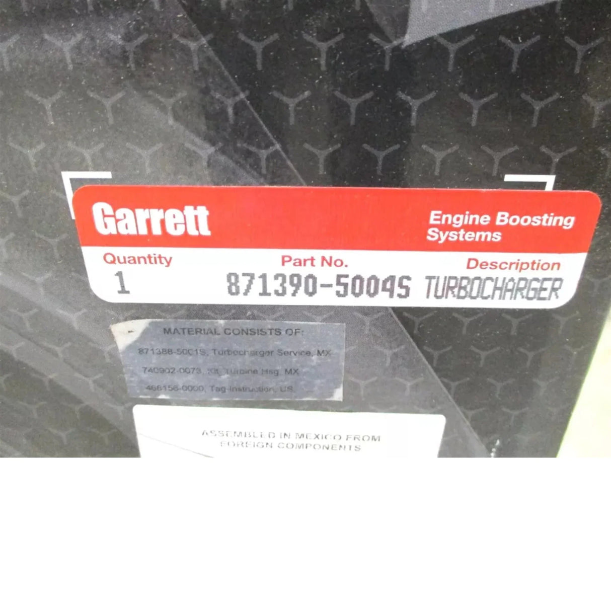 871390-5004S Garrett Turbo Assembly Kit G25-550 - Truck To Trailer