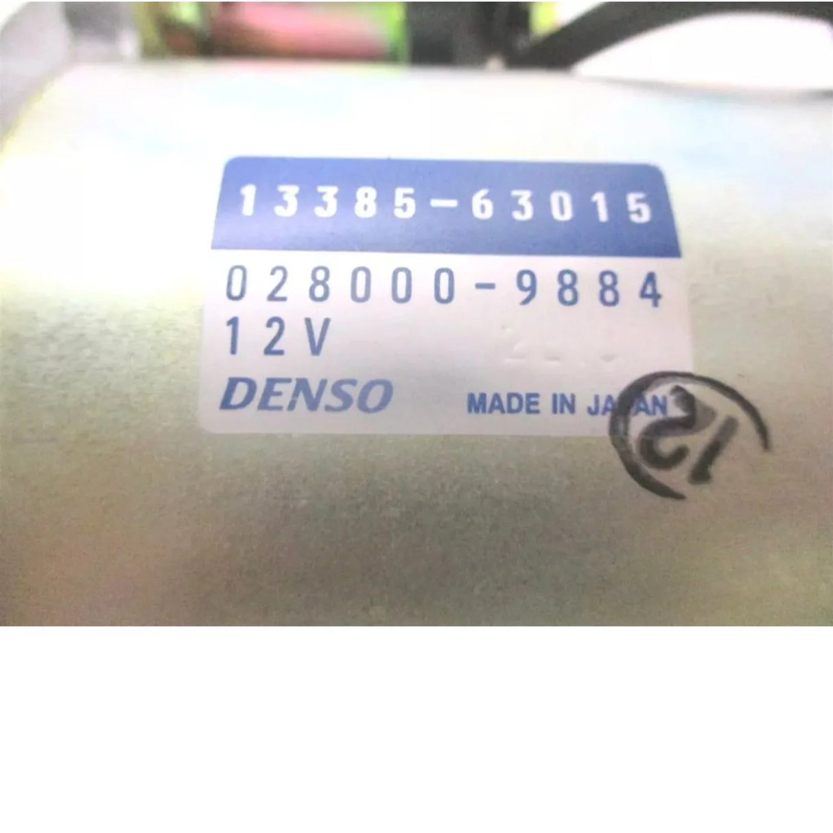 13385-63010 Kubota Starter 12V 10-T CCW Denso - Truck To Trailer
