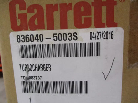 836040-5003S Garrett Turbo Super Core GTX2863R - Truck To Trailer