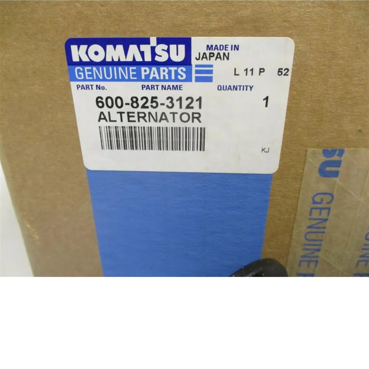 600-825-3121 Komatsu Alternator 24V 35A - Truck To Trailer