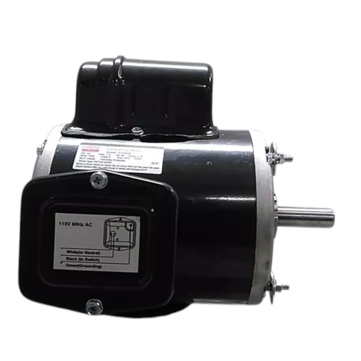 GGS_46529 Dayton Direct Drive Exhaust Fan Motor - Truck To Trailer