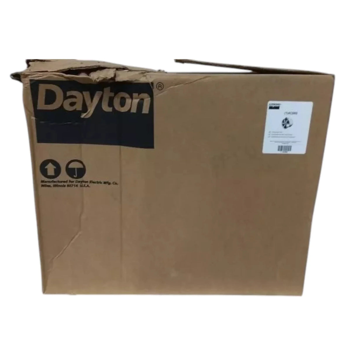 4C660 Dayton Belt-Drive Steel Tubeaxial Fan w/out Motor - Truck To Trailer