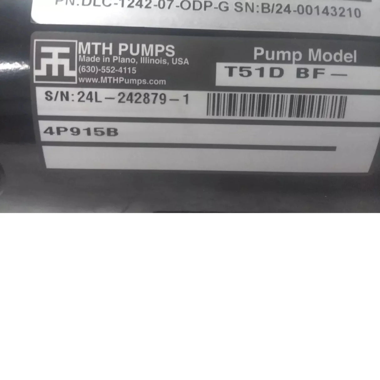 4P915 Dayton Turbine Pump - Truck To Trailer