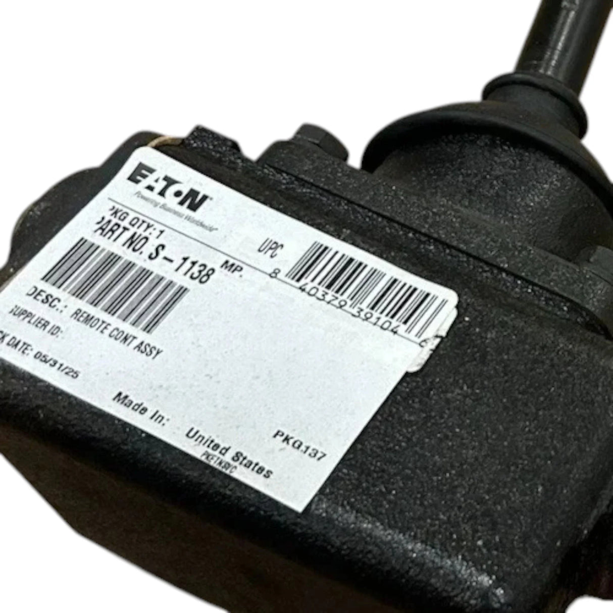 S-1138 Genuine Eaton Remote Control Assembly - Truck To Trailer