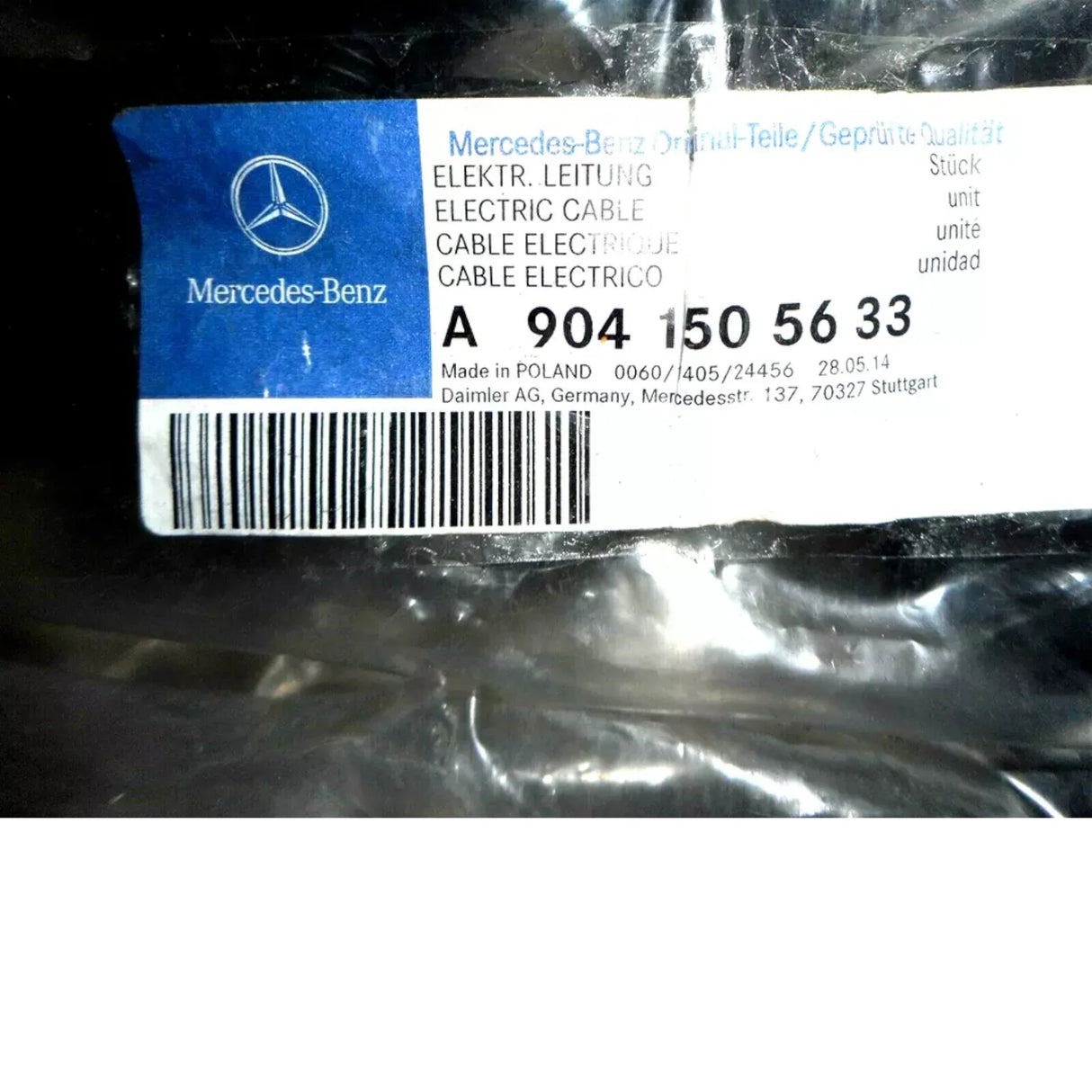 A9041505633 Genuine Detroit Diesel Wiring Harness - Truck To Trailer