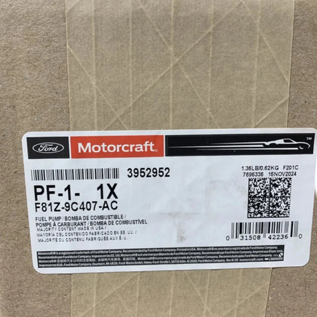 F81Z-9C407-AC Genuine Ford Fuel Pump - Truck To Trailer