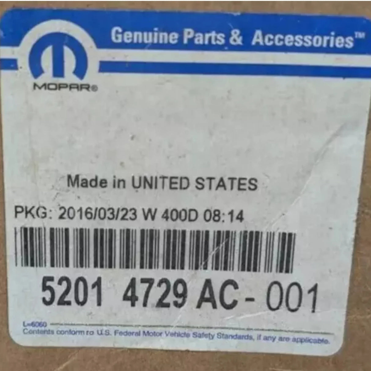 52014729AC Genuine Mopar Fan Drive Clutch - Truck To Trailer