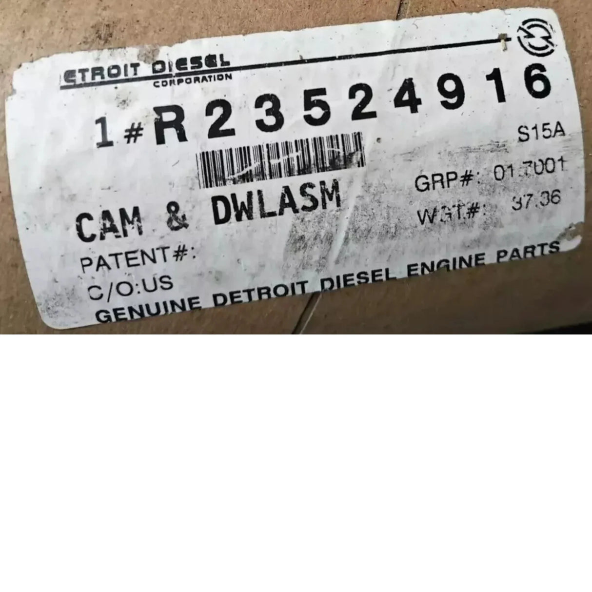 R23524916 Genuine Detroit Diesel Camshaft - Truck To Trailer