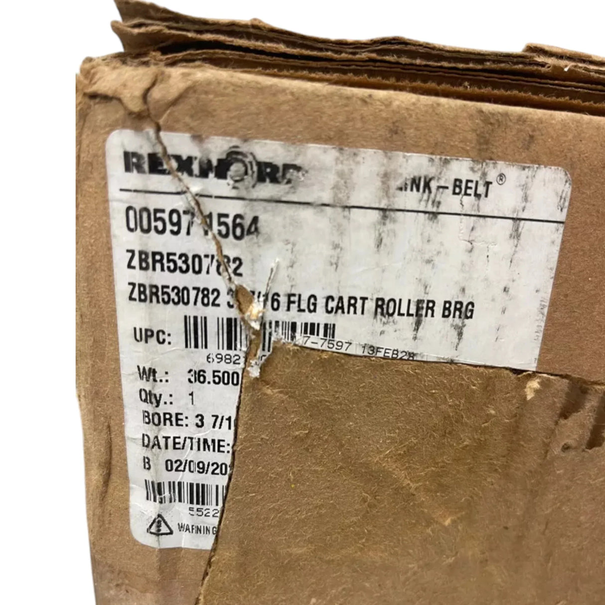 ZBR530782 Rexnord Round Flange Mounted Spherical Roller Bearing - Truck To Trailer