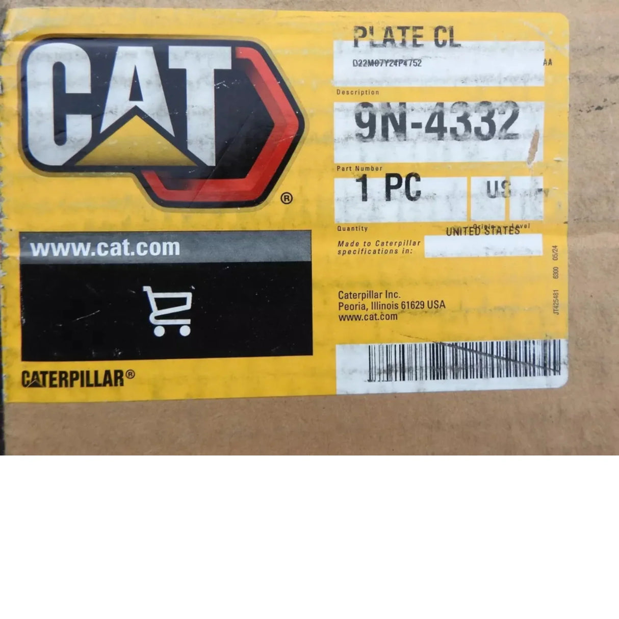 9N-4332 Caterpillar Clutch Plate 534mm Diameter - Truck To Trailer