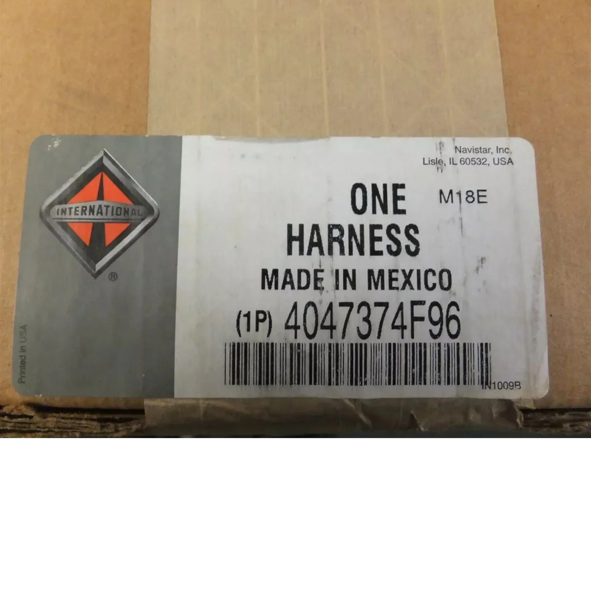 4047374F96 International Harness, Base, N/BCM 4TH Generation Allison - Truck To Trailer