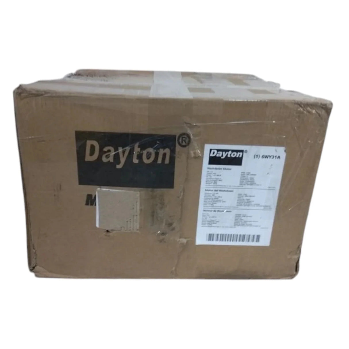 6WY31 Dayton Washdown Motor 1/2 HP 1745 RPM 208-230/460VAC 3-Phase - Truck To Trailer